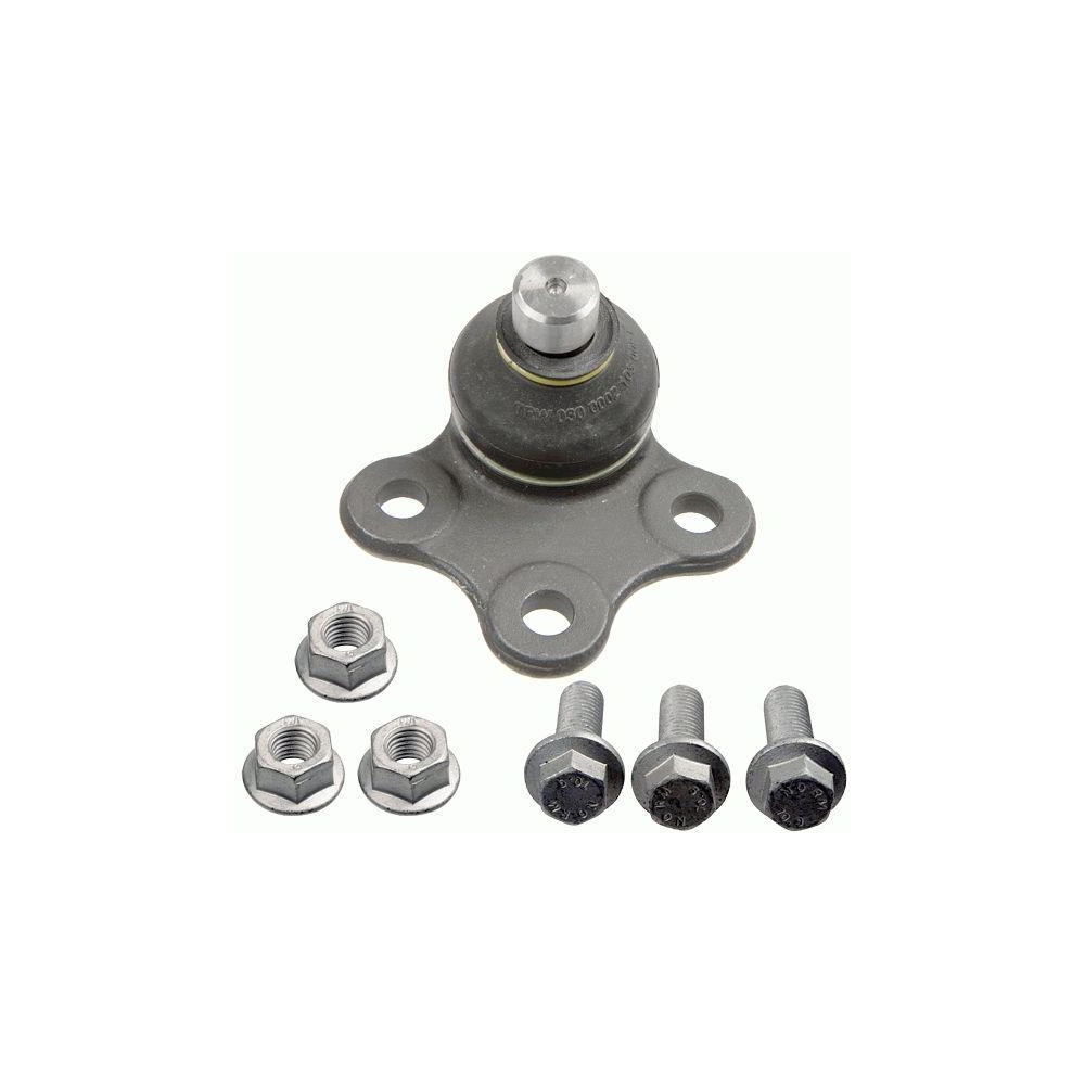 Trag-/F&uuml;hrungsgelenk LEMF&Ouml;RDER 17791 02 f&uuml;r FORD, Vorderachse links, unten