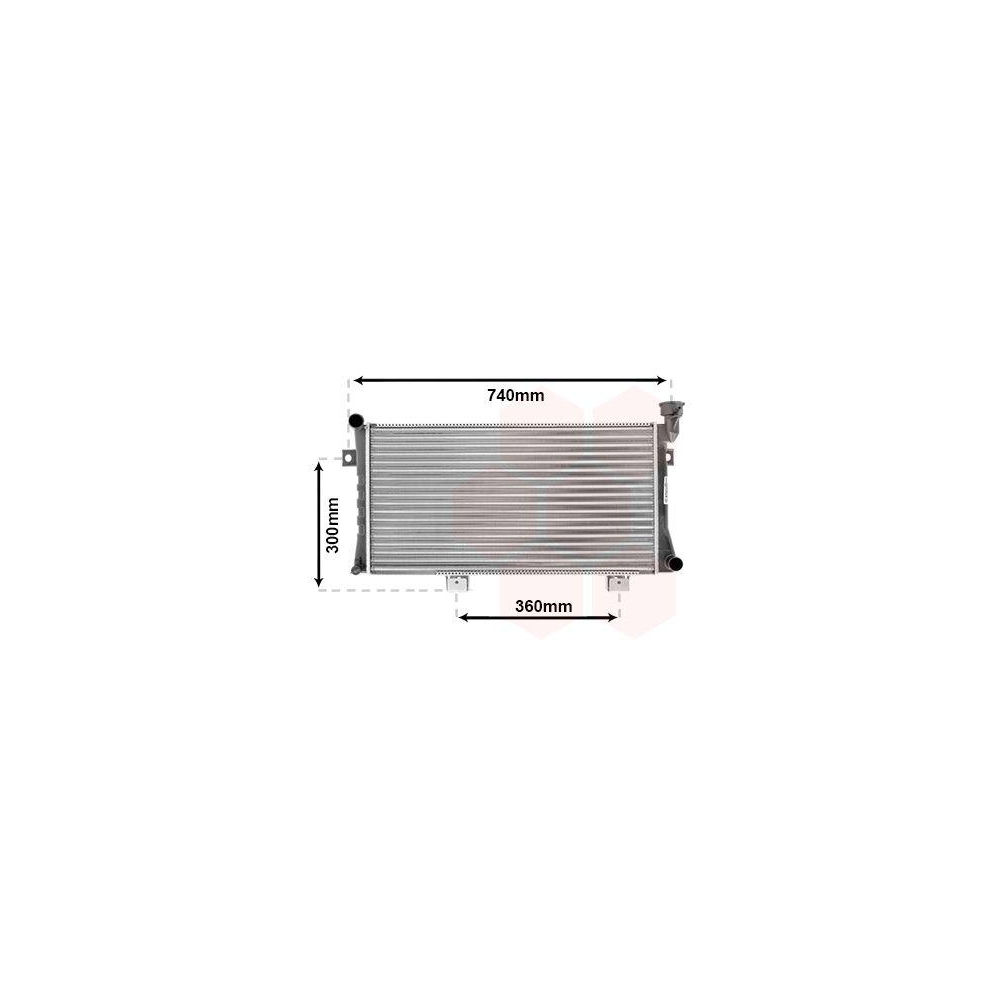 K&uuml;hler, Motork&uuml;hlung VAN WEZEL 26002015 f&uuml;r LADA