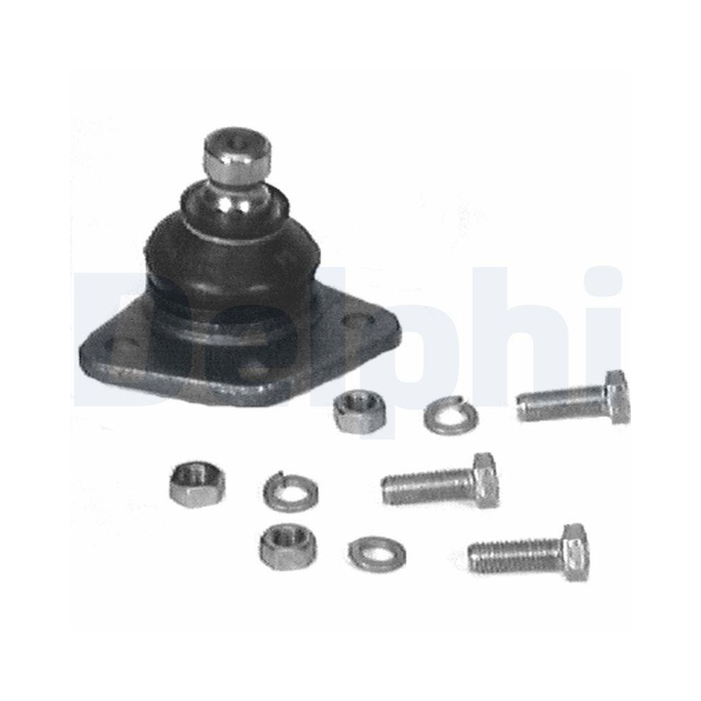 DELPHI TC167 Trag-/F&uuml;hrungsgelenk f&uuml;r PORSCHE VW, Vorderachse, unten