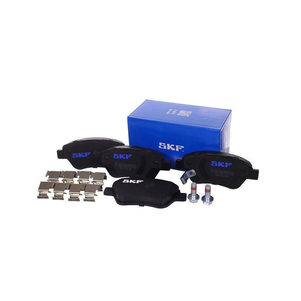Bremsbelagsatz, Scheibenbremse SKF VKBP 80017 A f&uuml;r FIAT OPEL VAUXHALL PROTON