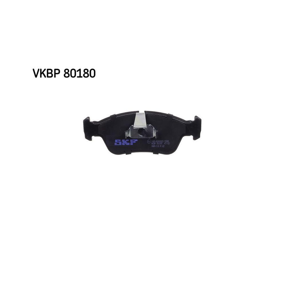 Bremsbelagsatz, Scheibenbremse SKF VKBP 80180 f&uuml;r BMW ALPINA, Vorderachse
