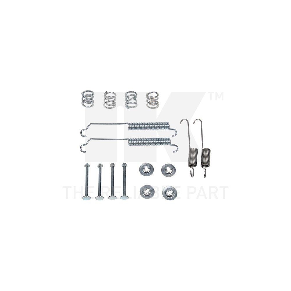 Zubeh&ouml;rsatz, Bremsbacken NK 7999618 f&uuml;r PEUGEOT RENAULT, Hinterachse