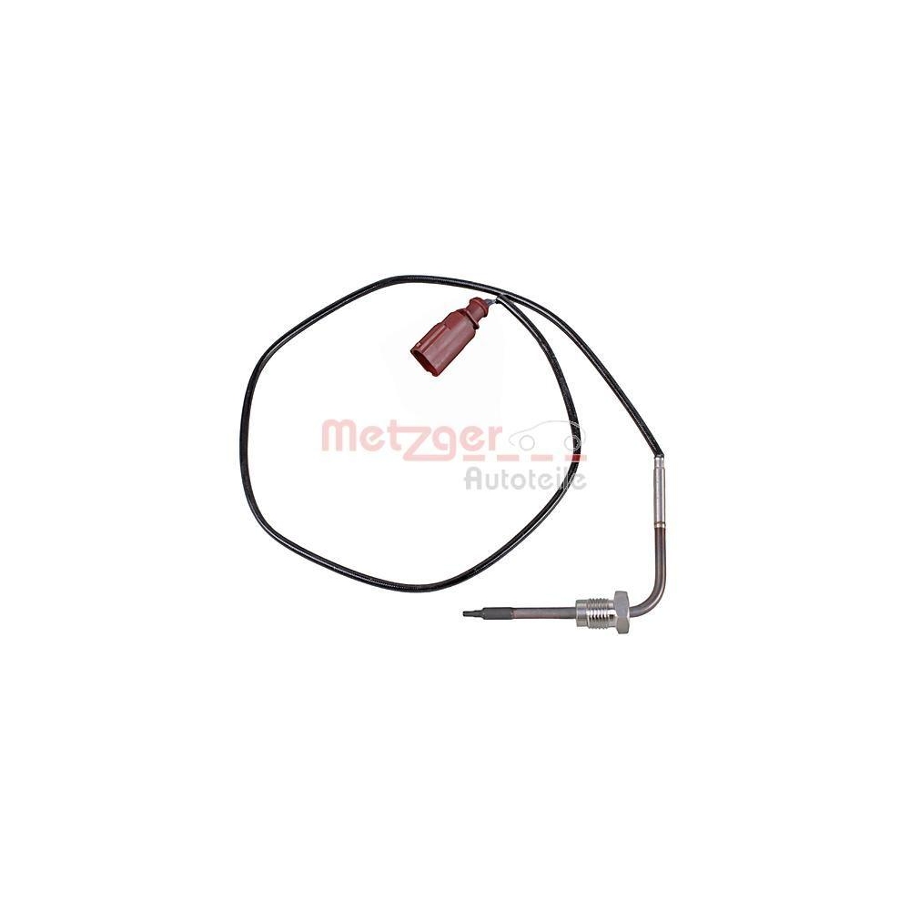 Sensor, Abgastemperatur METZGER 0894808 f&uuml;r VW, vor Ru&szlig;partikelfilter