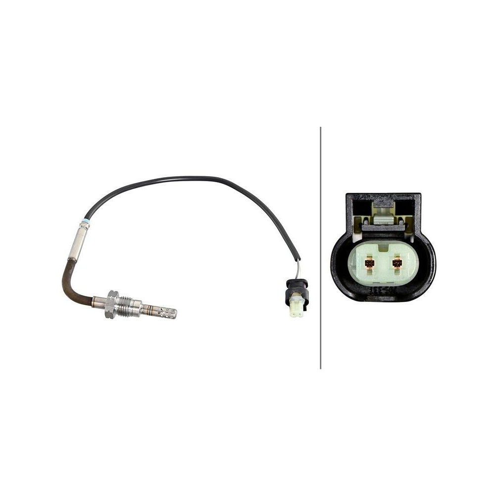 HELLA Sensor, Abgastemperatur 6PT 358 226-131 f&uuml;r DAIMLER MERCEDES-BENZ SMART