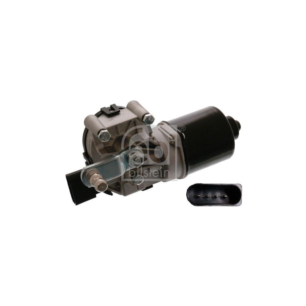 Wischermotor FEBI BILSTEIN 34753 für SKODA VW, vorne