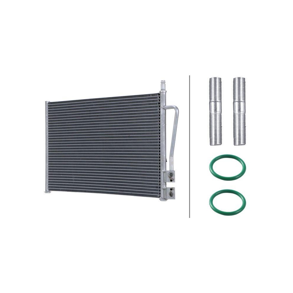 HELLA Kondensator, Klimaanlage 8FC 366 220-331 >>> Easy2Fit <<< für FORD MAZDA