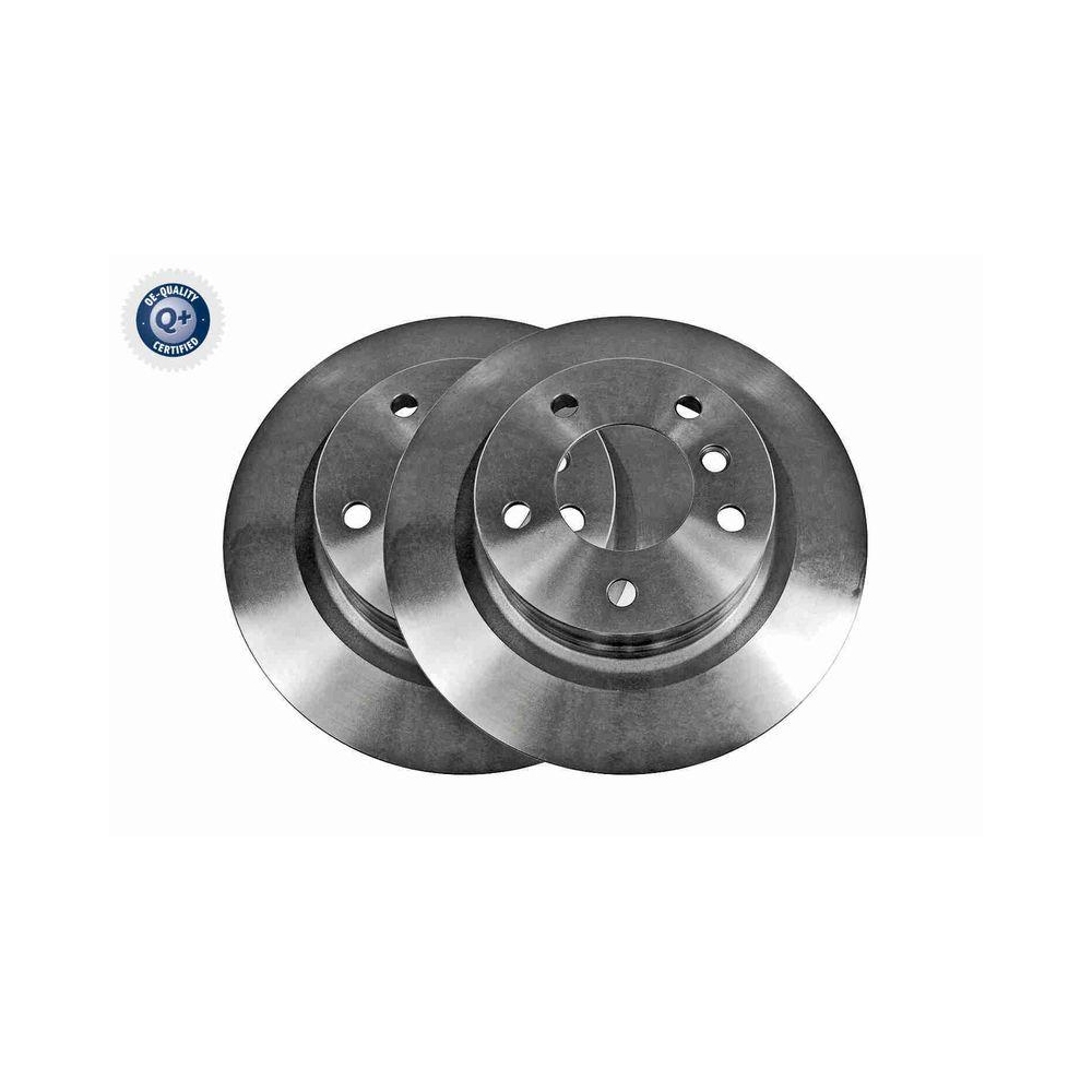 VAICO V20-80057 2 St&uuml;ck Bremsscheiben Q+, Erstausr&uuml;sterqualit&auml;t f&uuml;r BMW VW, Hinterachse