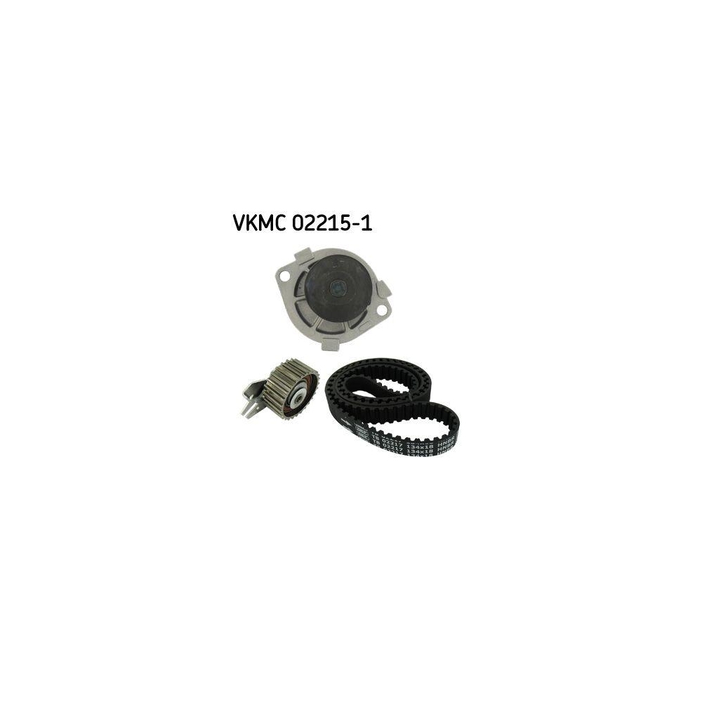 Wasserpumpe + Zahnriemensatz SKF VKMC 02215-1 f&uuml;r FIAT LANCIA