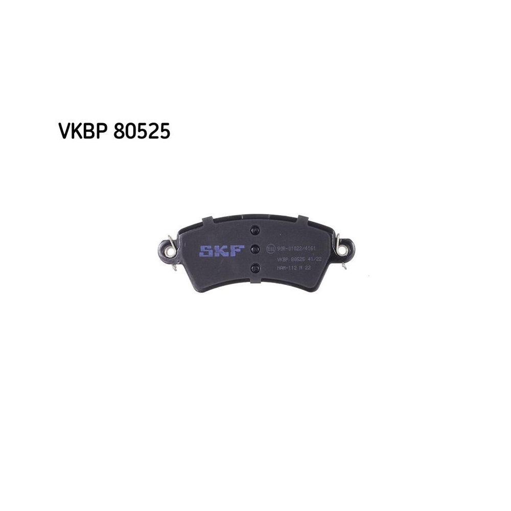 Bremsbelagsatz, Scheibenbremse SKF VKBP 80525 f&uuml;r CITRO&Euml;N PEUGEOT, Vorderachse