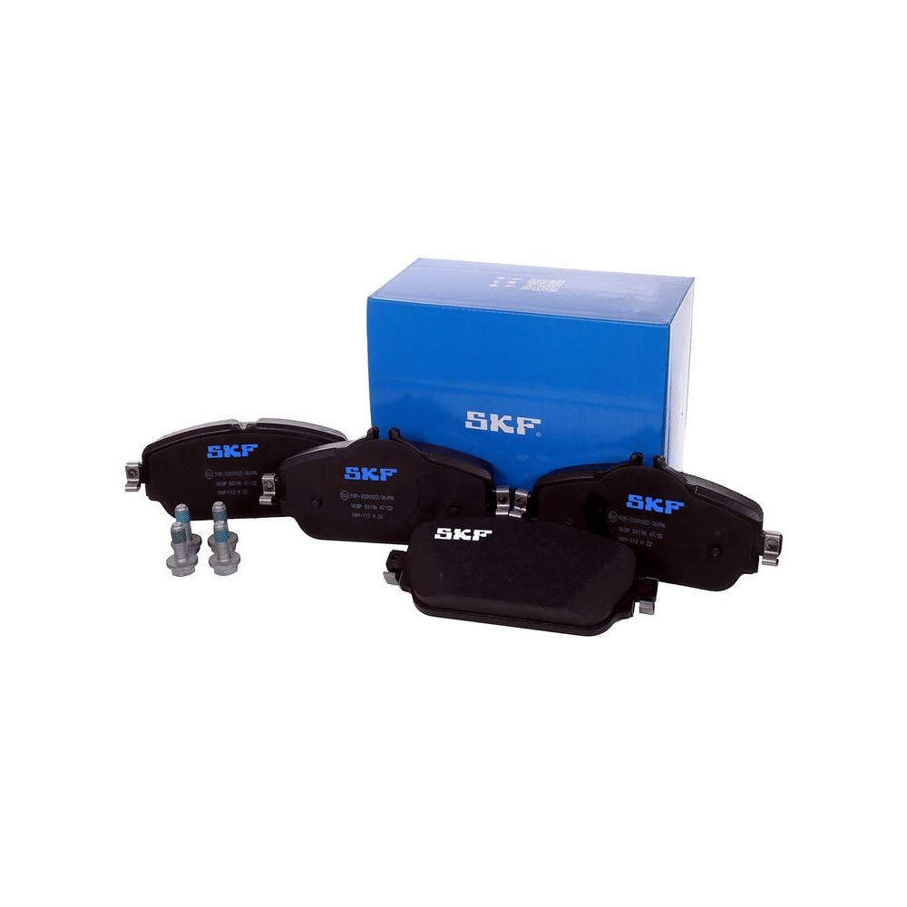 Bremsbelagsatz, Scheibenbremse SKF VKBP 80196 f&uuml;r MERCEDES-BENZ, Vorderachse