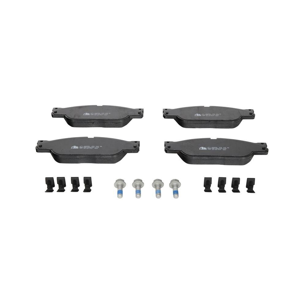 Bremsbelagsatz, Scheibenbremse ATE 13.0460-2898.2 f&uuml;r JAGUAR, Vorderachse