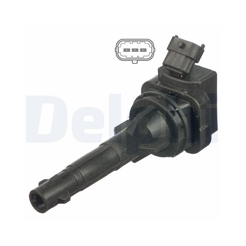 DELPHI GN10203-12B1 Z&uuml;ndspule f&uuml;r TOYOTA