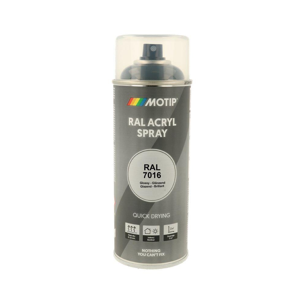 Lack MOTIP 07020 RAL 7016 anthrazitgrau hochglanz 400 ml für