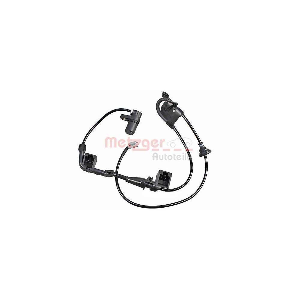 Sensor, Raddrehzahl METZGER 09001304 f&uuml;r TOYOTA, Hinterachse links