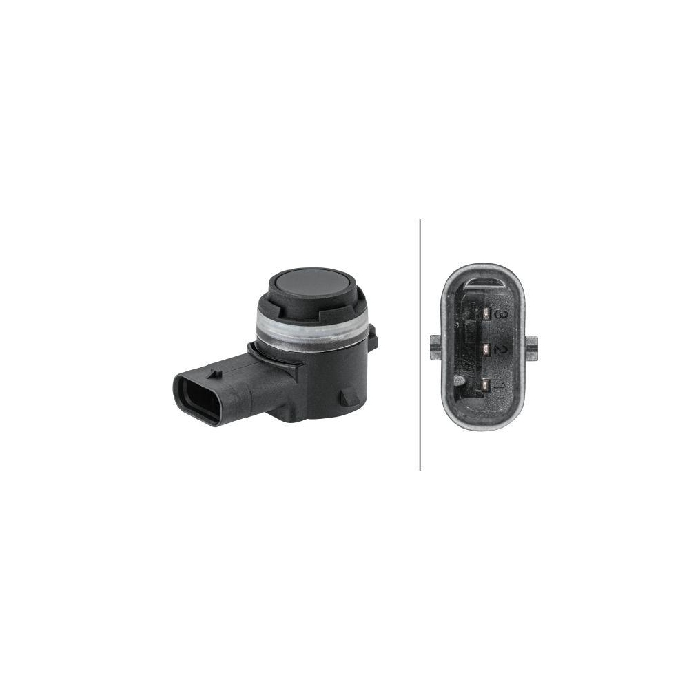 HELLA Sensor, Einparkhilfe 6PX 358 141-711 für AUDI MAN PORSCHE SEAT SKODA VW