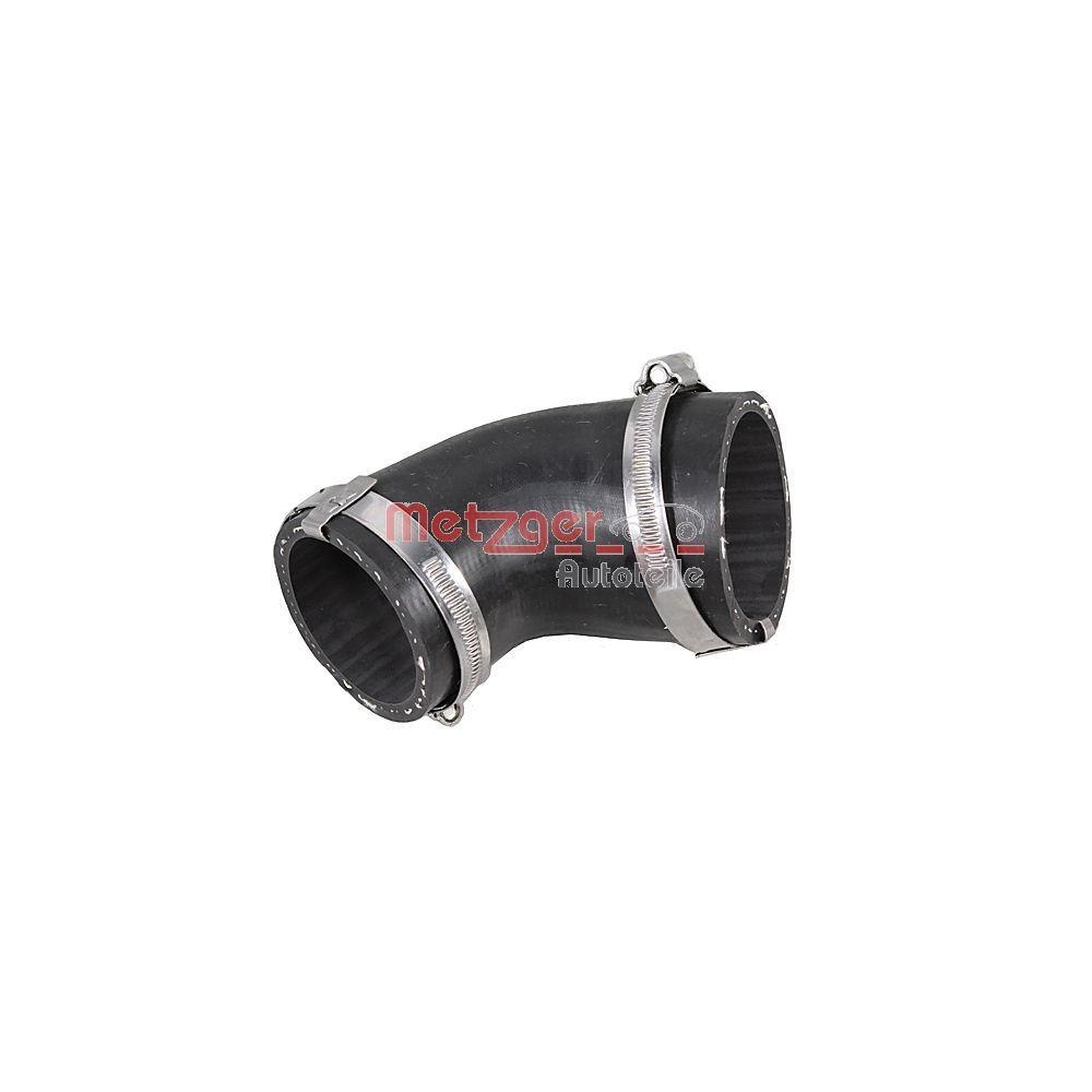 Ladeluftschlauch METZGER 2400597 für VW, Ladeluftkühler, oben