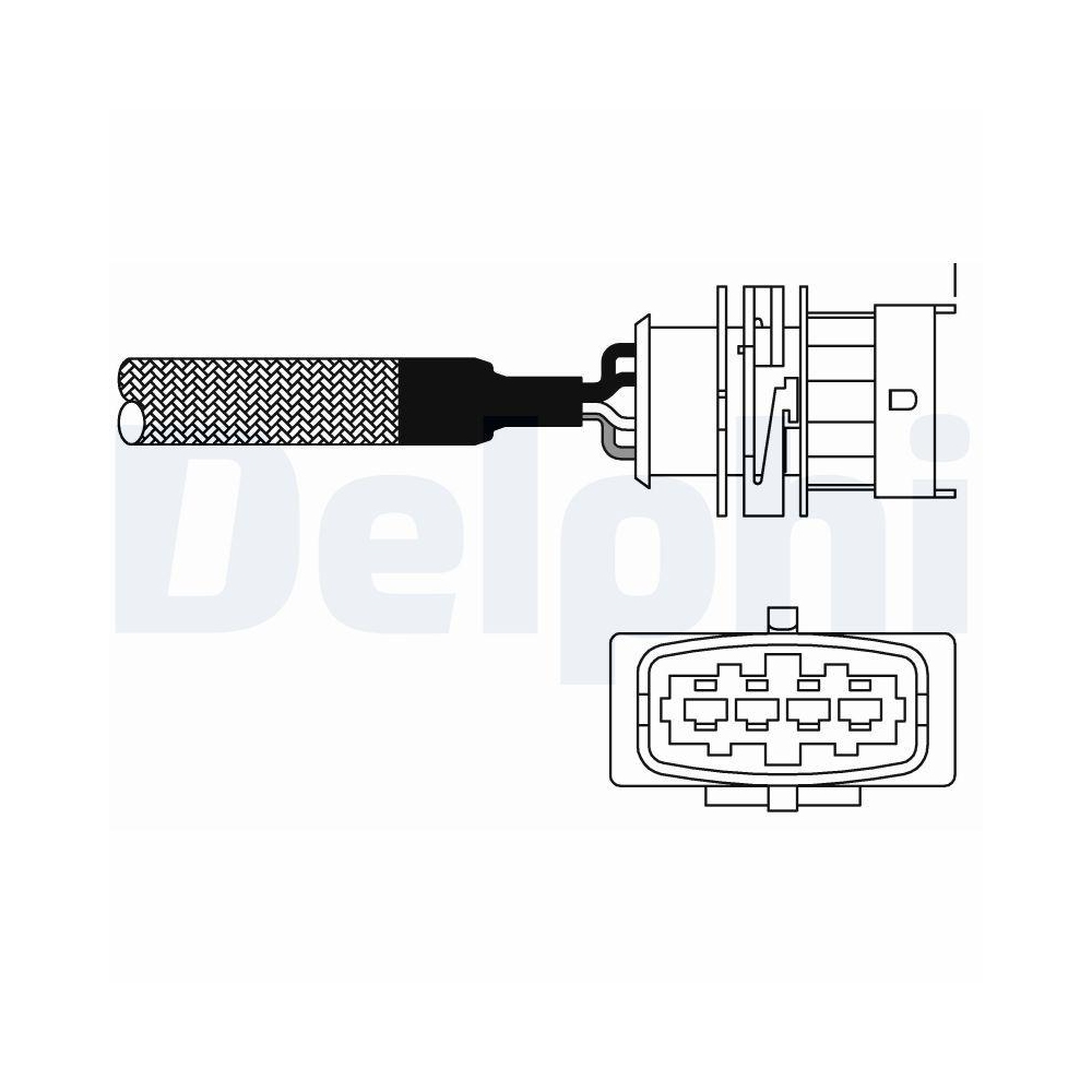 DELPHI ES10982-12B1 Lambdasonde f&uuml;r OPEL VAUXHALL GENERAL MOTORS