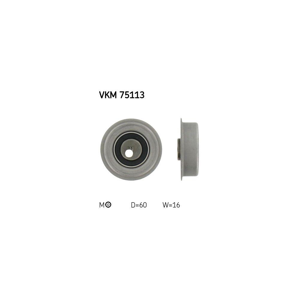 Spannrolle, Zahnriemen SKF VKM 75113 f&uuml;r MITSUBISHI