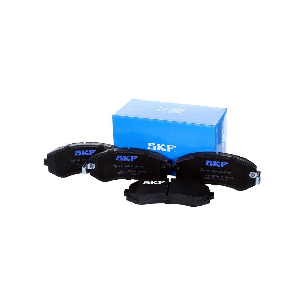Bremsbelagsatz, Scheibenbremse SKF VKBP 80535 A f&uuml;r NISSAN, Hinterachse