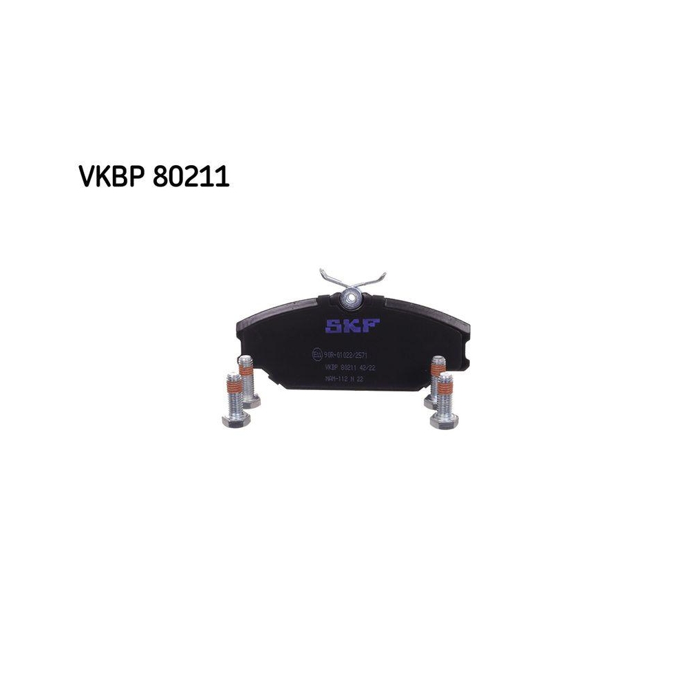 Bremsbelagsatz, Scheibenbremse SKF VKBP 80211 für RENAULT, Vorderachse