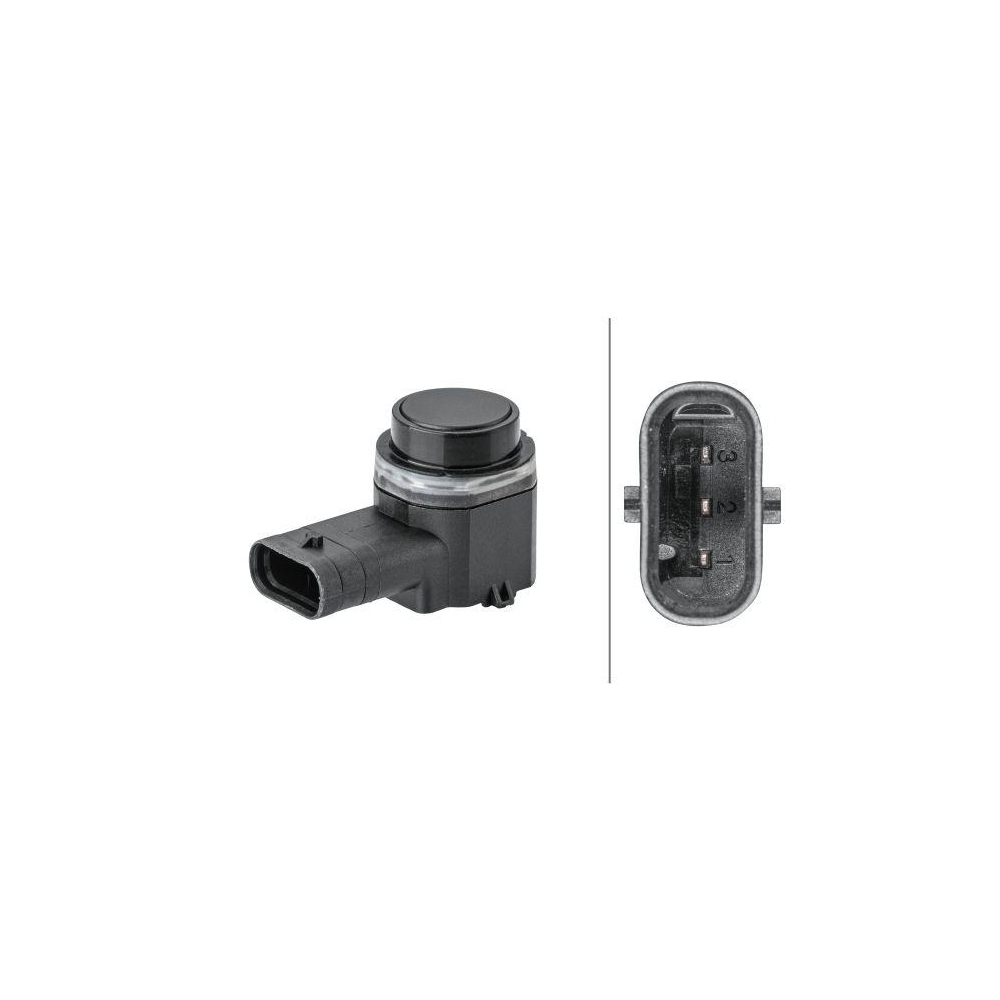 HELLA Sensor, Einparkhilfe 6PX 358 141-741 f&uuml;r VOLVO, Mitte links, Mitte rechts