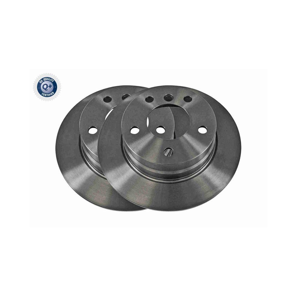 VAICO V20-80059 2 St&uuml;ck Bremsscheiben Q+, Erstausr&uuml;sterqualit&auml;t f&uuml;r BMW, Hinterachse