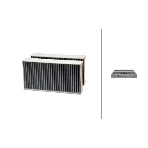 HELLA 8ZC 366 121-071 Filter, Innenraumluft f&uuml;r MERCEDES-BENZ