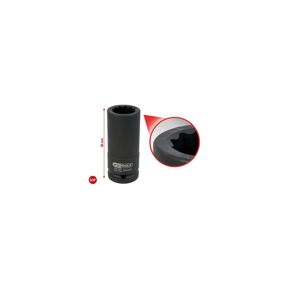 Steckschl&uuml;sseleinsatz KS TOOLS 150.1724 f&uuml;r