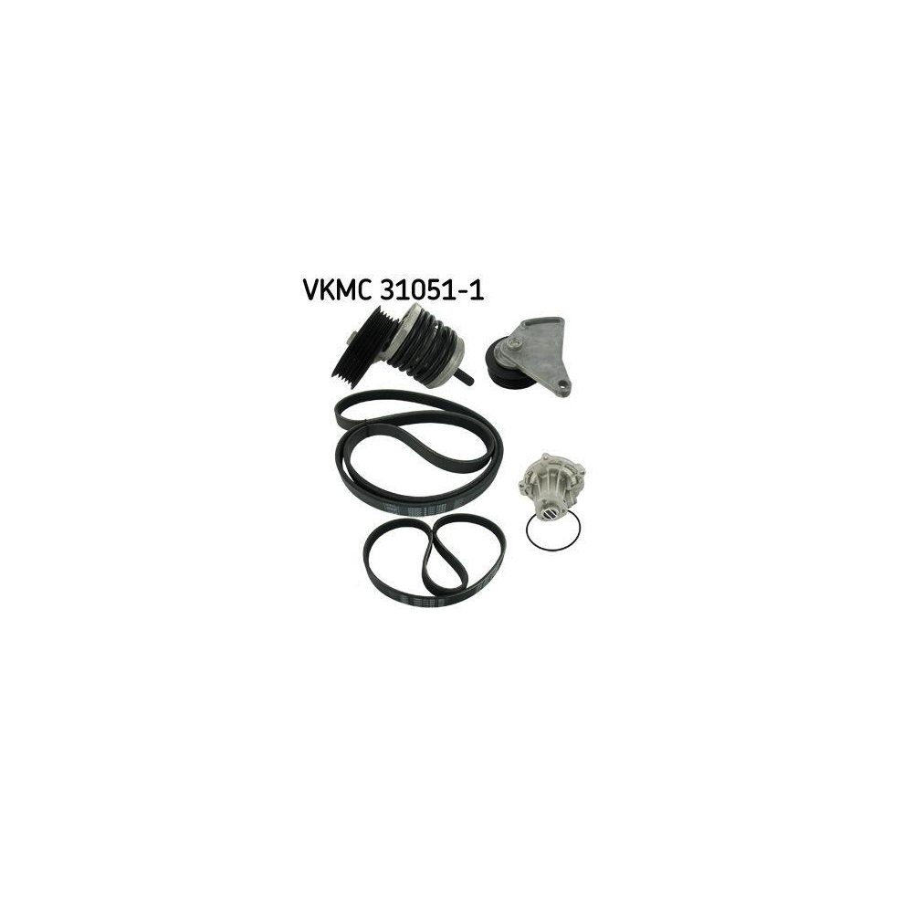 Wasserpumpe + Keilrippenriemensatz SKF VKMC 31051-1 f&uuml;r ALFA ROMEO AUDI BMW FIAT