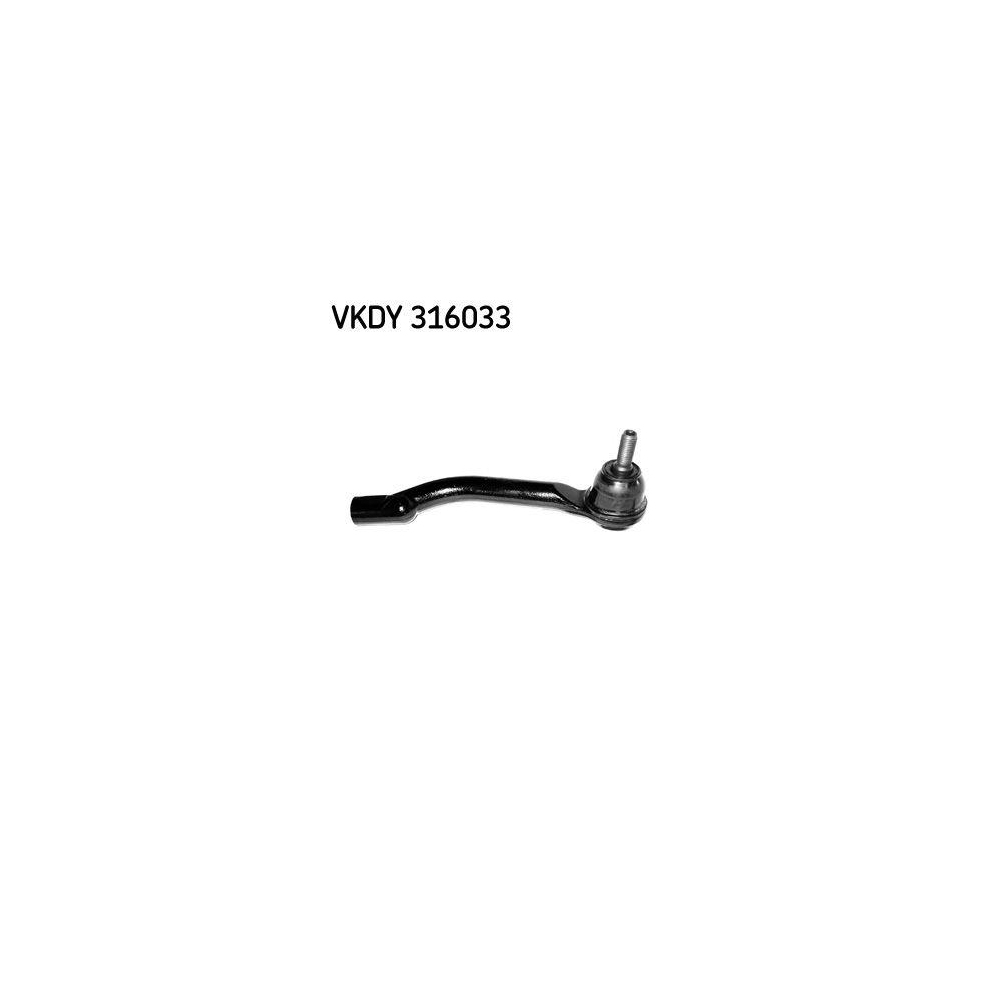 Spurstangenkopf SKF VKDY 316033 für NISSAN RENAULT, Vorderachse rechts