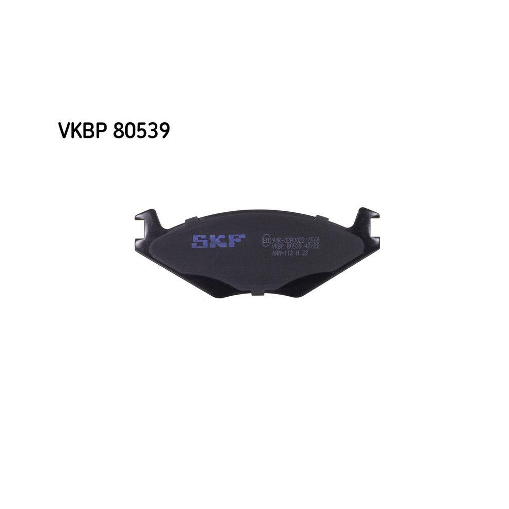 Bremsbelagsatz, Scheibenbremse SKF VKBP 80539 f&uuml;r SEAT VW, Vorderachse