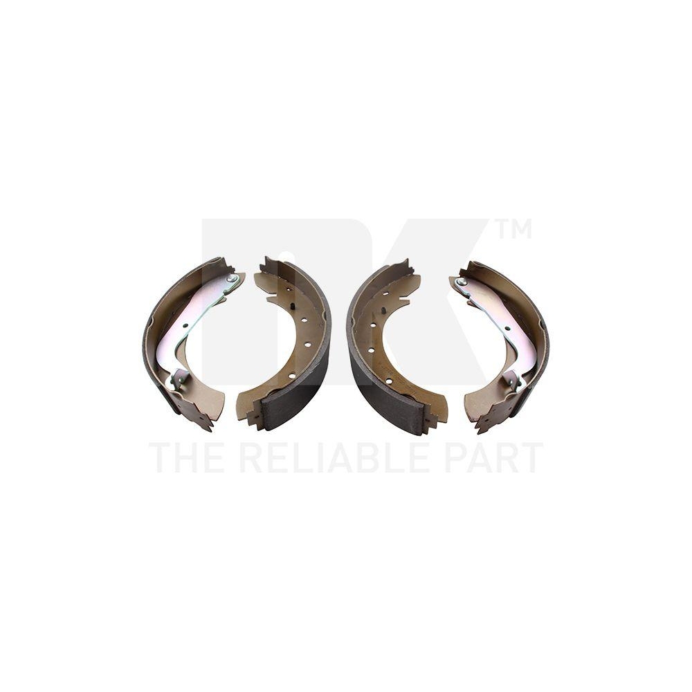 Bremsbackensatz NK 2723480 für CITROËN FIAT PEUGEOT AUVERLAND, Hinterachse