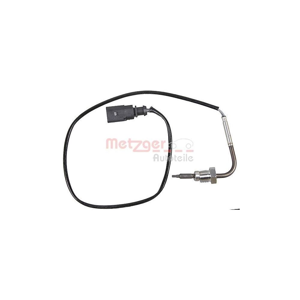 Sensor, Abgastemperatur METZGER 0894817 f&uuml;r AUDI VAG, vor Katalysator