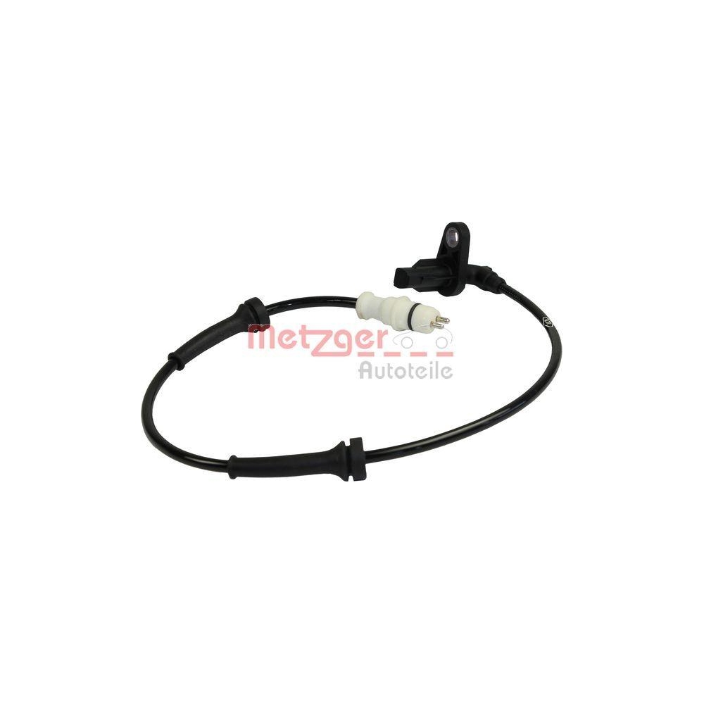 Sensor, Raddrehzahl METZGER 0900892 f&uuml;r RENAULT, Hinterachse links