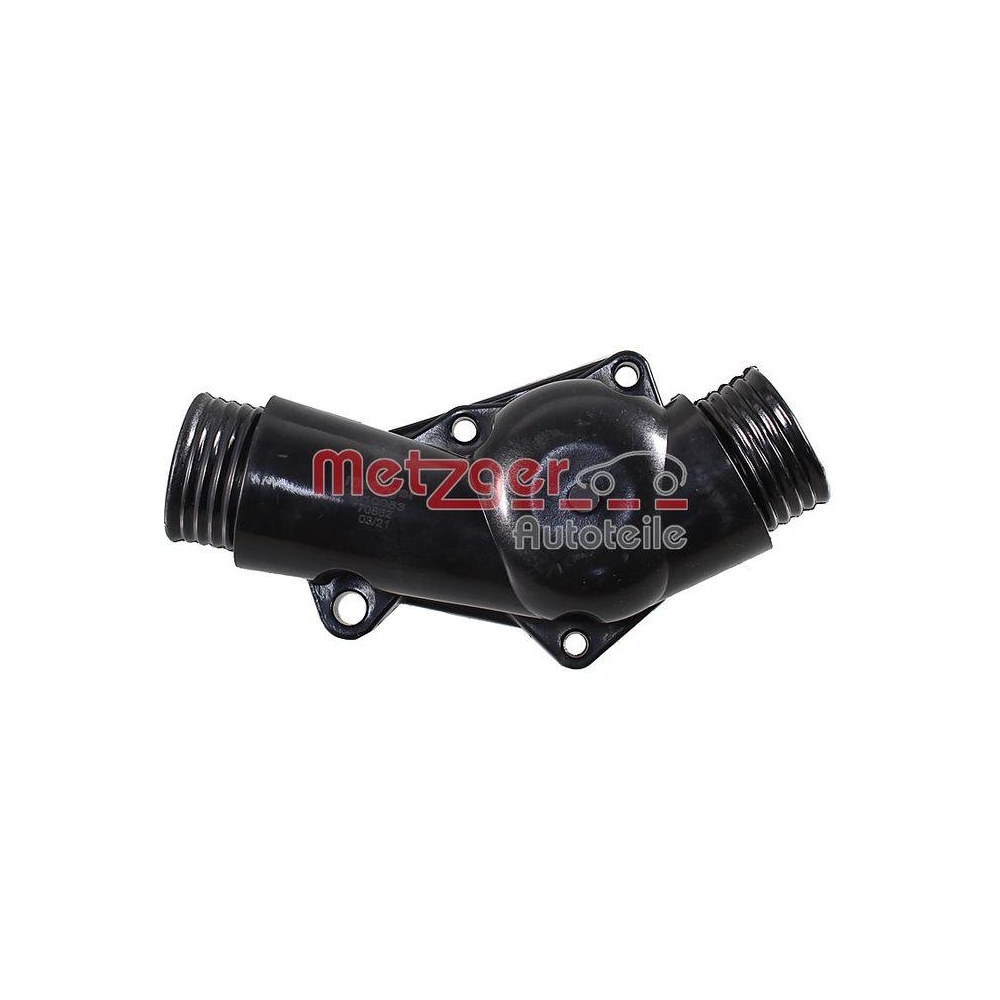 Thermostatgeh&auml;use METZGER 4010053 f&uuml;r BMW, Thermostat, Zylinderkopf, stirnseitig