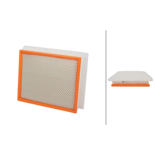 HELLA 8ZA 366 131-271 Luftfilter f&uuml;r OPEL GENERAL MOTORS