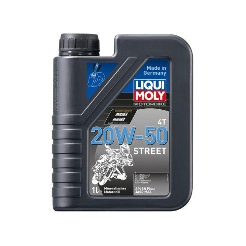 Motor&ouml;l LIQUI MOLY 1500 Motorbike 4T 20W-50 Street f&uuml;r