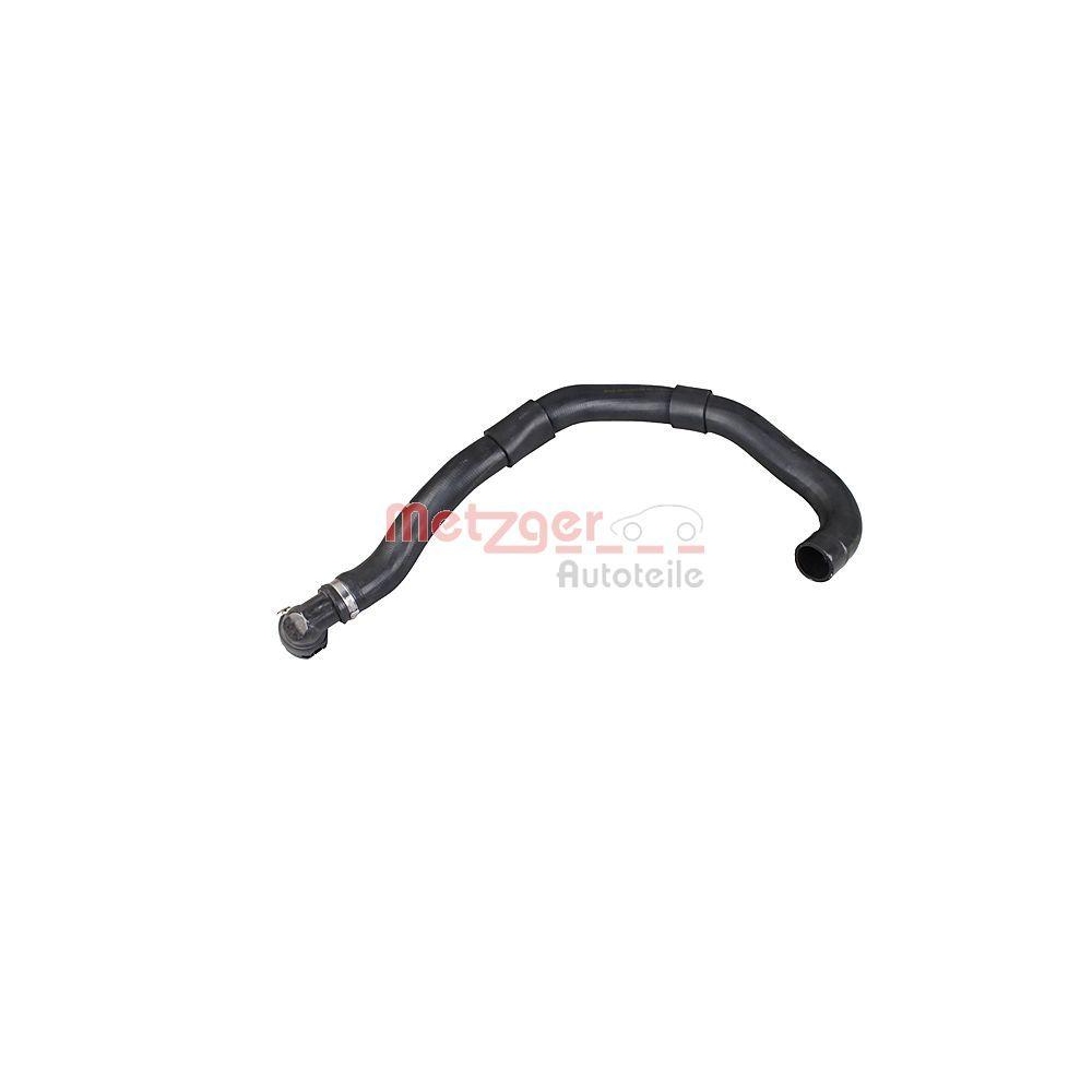 Kühlerschlauch METZGER 2421410 für HYUNDAI KIA, rechts unten