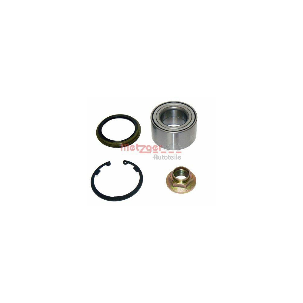 Radlagersatz METZGER WM 890 f&uuml;r MAZDA, Hinterachse, Vorderachse