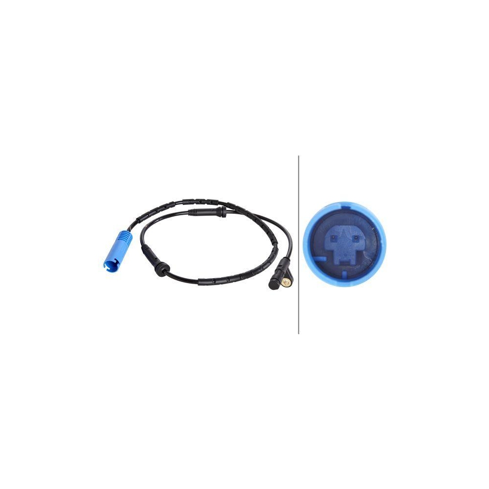 HELLA Sensor, Raddrehzahl 6PU 009 106-331 f&uuml;r BMW MINI, Hinterachse, links