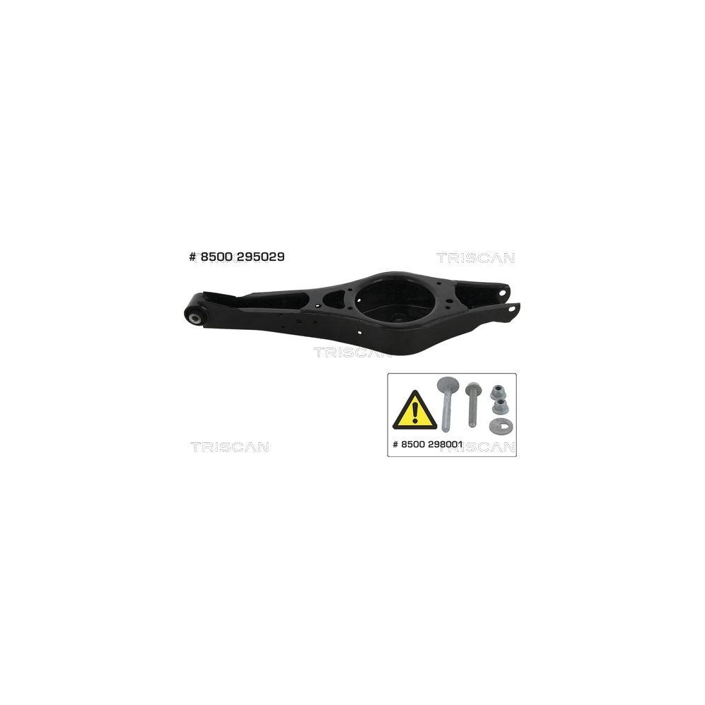 Lenker, Radaufhängung TRISCAN 8500 295029 für AUDI SEAT SKODA VW, Hinterachse