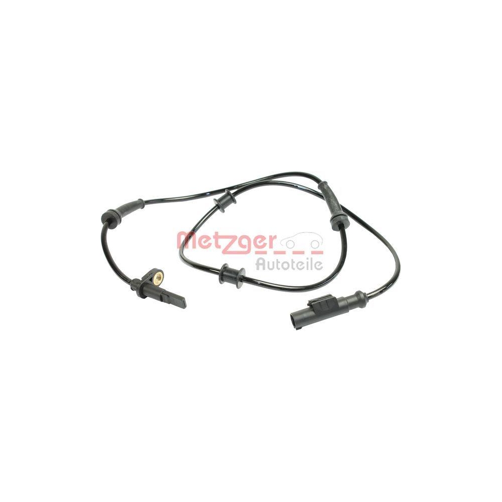 Sensor, Raddrehzahl METZGER 0900894 f&uuml;r FIAT CITRO&Euml;N/PEUGEOT, Hinterachse