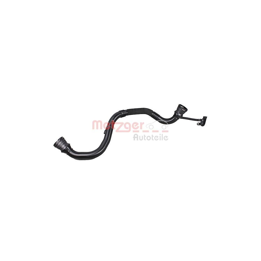 Ladeluftschlauch METZGER 2400603 ORIGINAL ERSATZTEIL für RENAULT DACIA, links