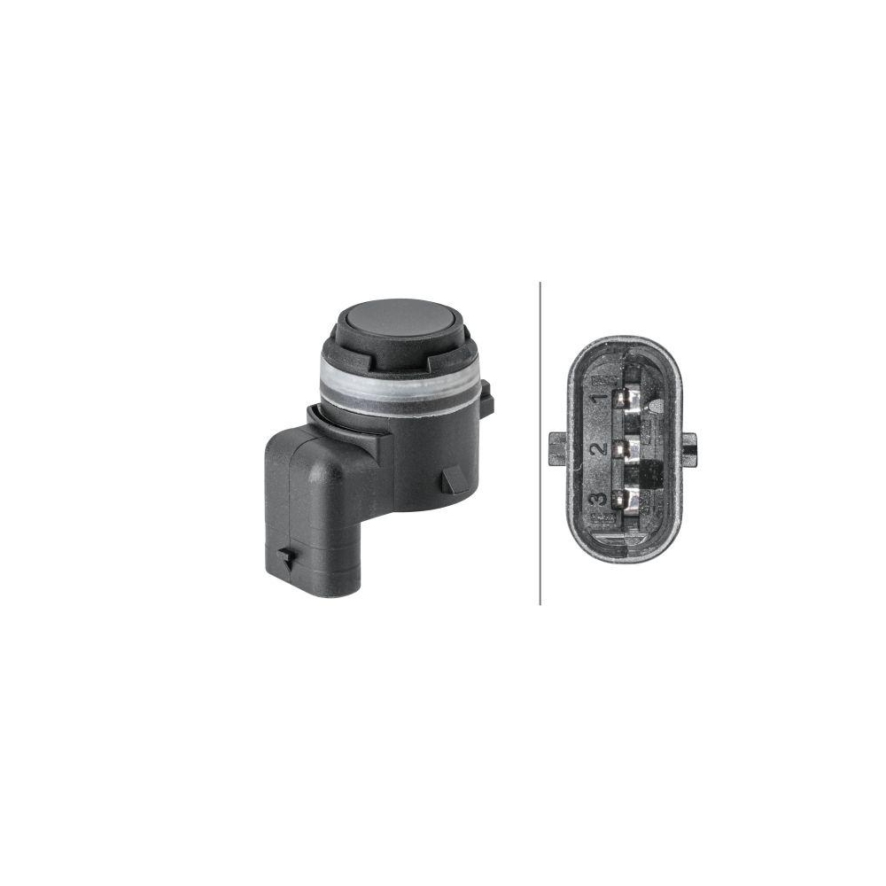 HELLA Sensor, Einparkhilfe 6PX 358 141-781 f&uuml;r BMW, Mitte links, Mitte rechts