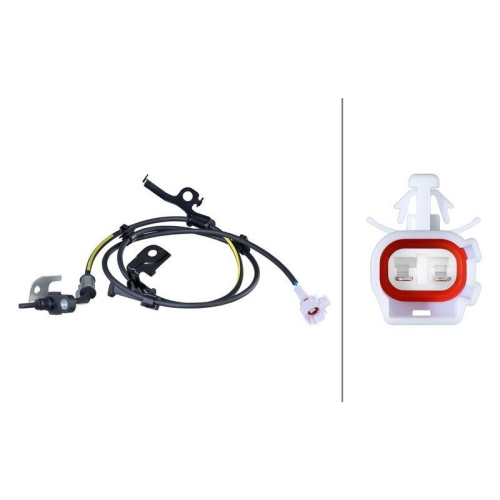 HELLA 6PU 358 418-451 Sensor, Raddrehzahl f&uuml;r TOYOTA, Vorderachse rechts