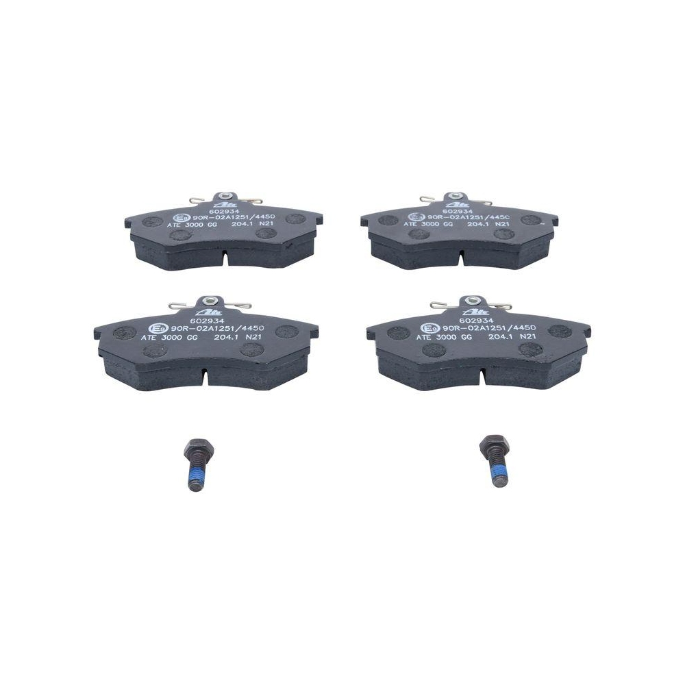 Bremsbelagsatz, Scheibenbremse ATE 13.0460-2934.2 für VAG, Vorderachse