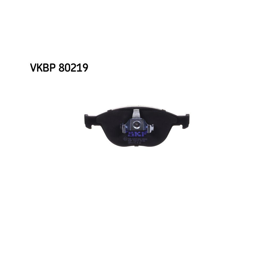 Bremsbelagsatz, Scheibenbremse SKF VKBP 80219 f&uuml;r FORD, Vorderachse