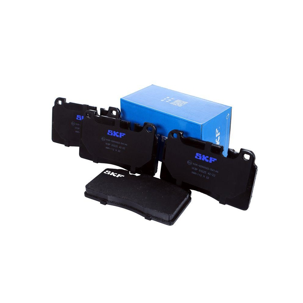 Bremsbelagsatz, Scheibenbremse SKF VKBP 80225 f&uuml;r AUDI PORSCHE, Vorderachse