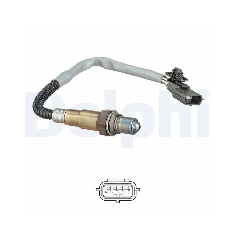 DELPHI ES20680-12B1 Lambdasonde f&uuml;r RENAULT, nach Katalysator, vor Katalysator