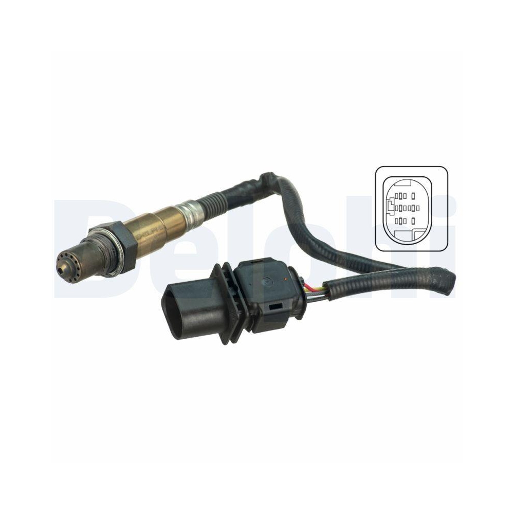 DELPHI ES20681-12B1 Lambdasonde f&uuml;r CITRO&Euml;N PEUGEOT, vor Katalysator